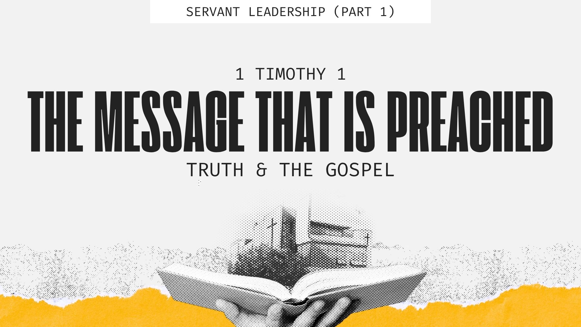 The Message that is Preached: Truth & the Gospel